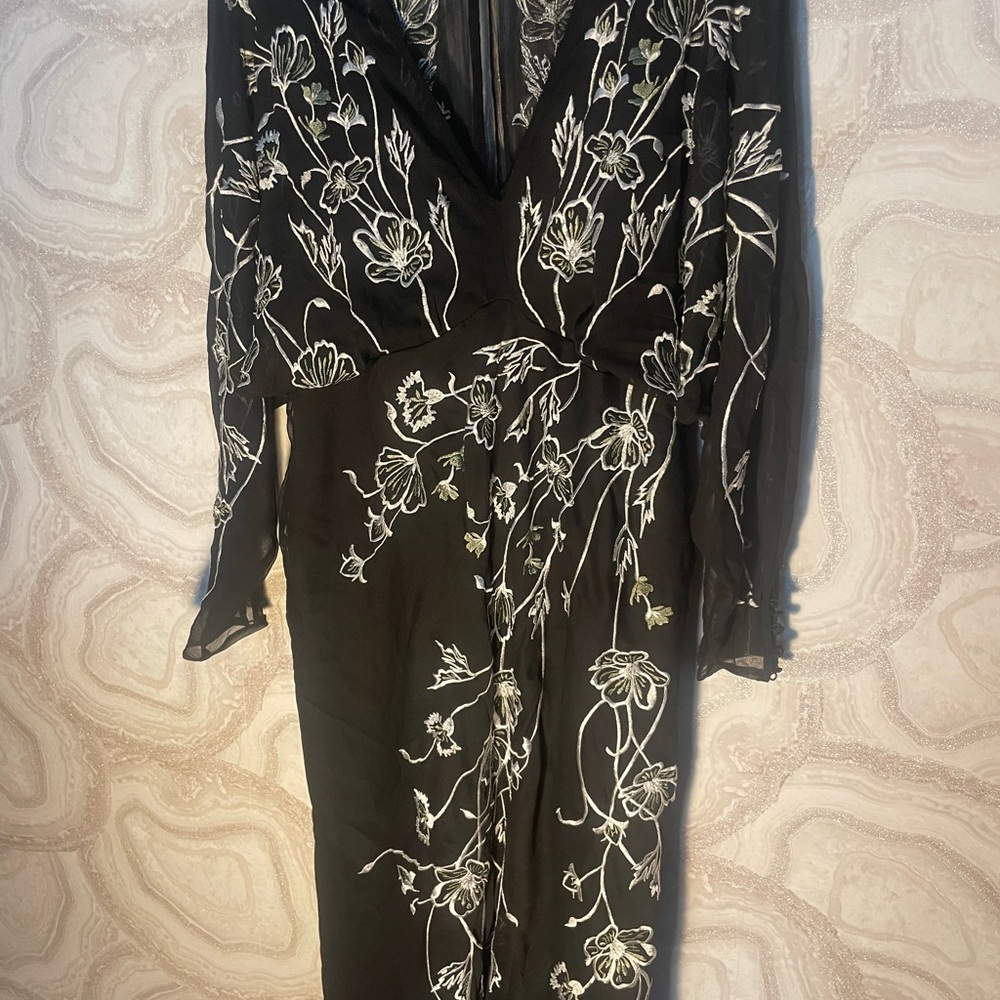 Black and white dress